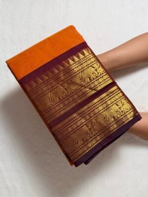 Premium Kanchi Cotton Saree