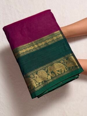 Premium Kanchi Cotton Saree