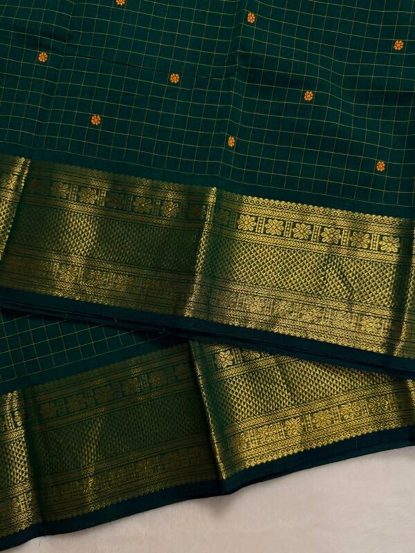 Vintage Delux Premium Kanchi Cotton Saree