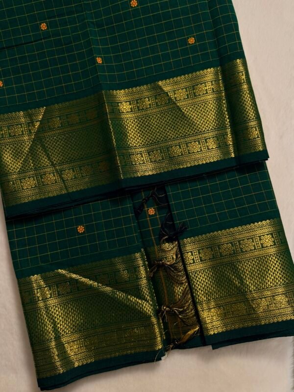 Vintage Delux Premium Kanchi Cotton Saree