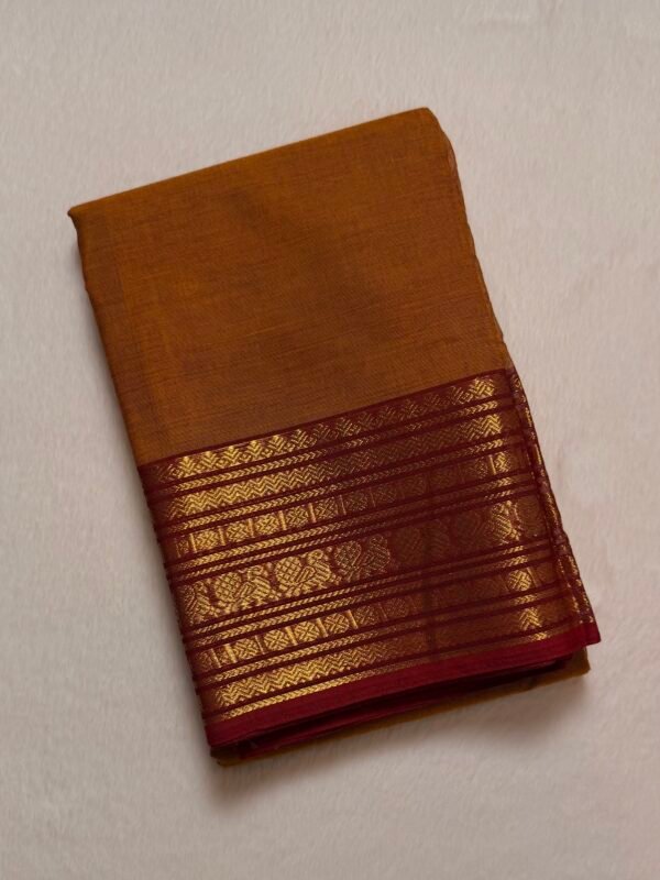 Premium Zari Kanchi Cotton Saree
