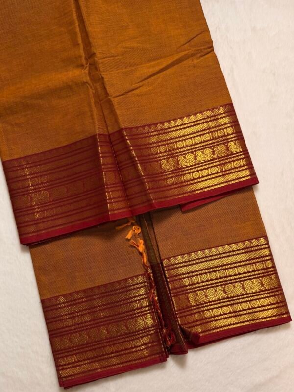 Premium Zari Kanchi Cotton Saree