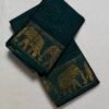 Traditional Madurai Sungudi Cotton Saree with Blouse Piece