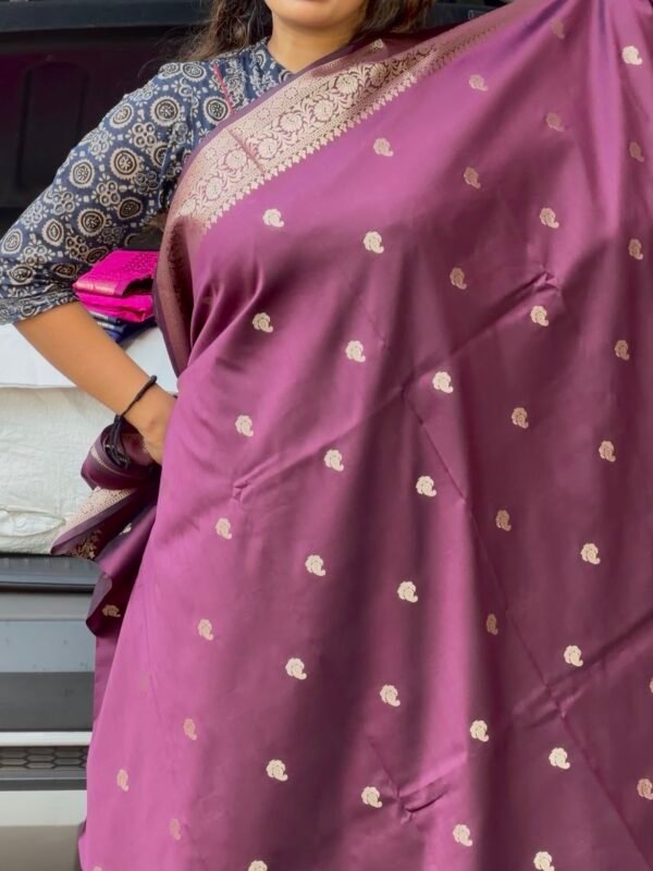 Khairah Banarasi Semi Silk Saree