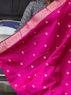 Khairah Banarasi Semi Silk Saree