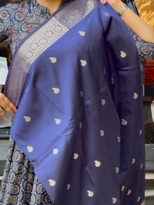 Khairah Banarasi Semi Silk Saree
