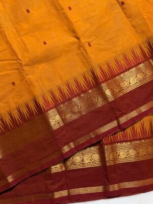 Vintage Premium Kanchi Cotton Saree