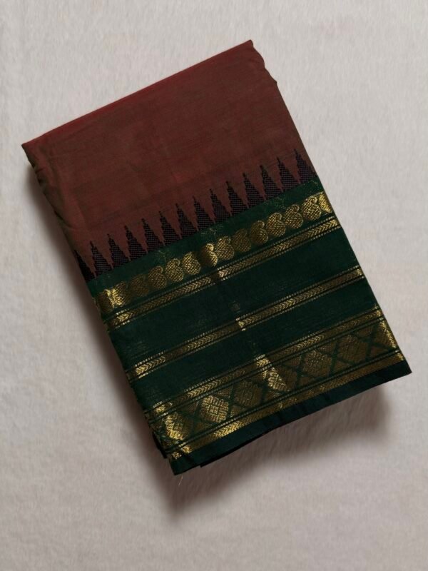 Vintage Zari Premium Kanchi Cotton Saree