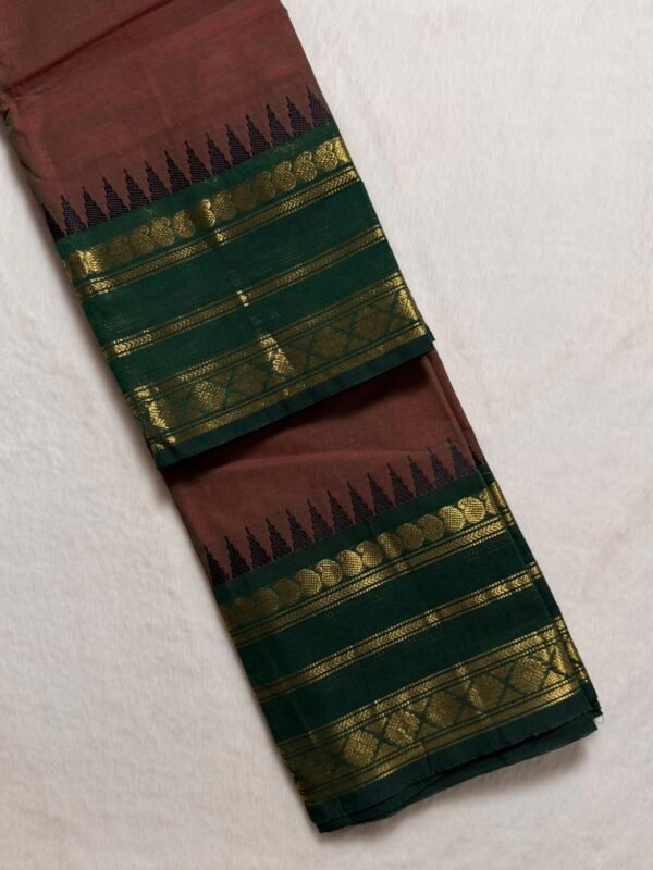 Vintage Zari Premium Kanchi Cotton Saree