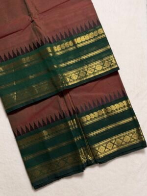 Vintage Zari Premium Kanchi Cotton Saree