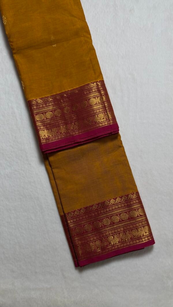 Premium Zari Kanchi Cotton Saree