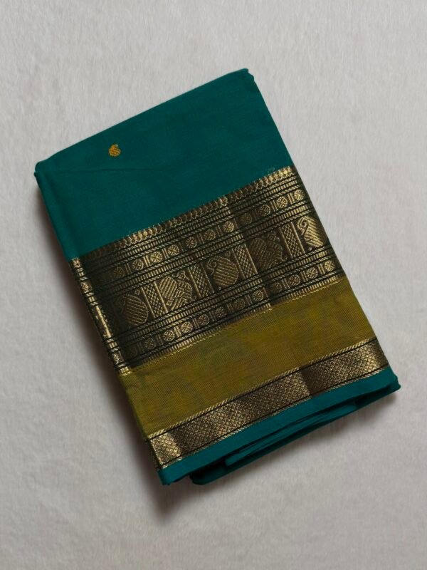Premium Zari Kanchi Cotton Saree