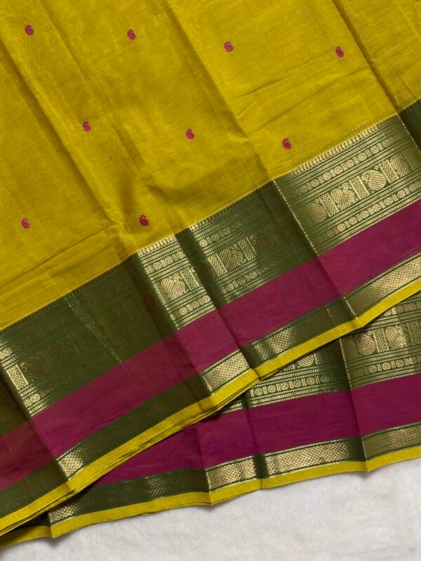 Premium Zari Kanchi Cotton Saree