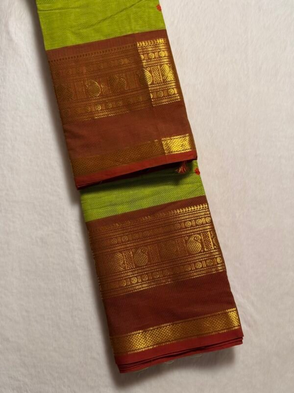Premium Zari Kanchi Cotton Saree