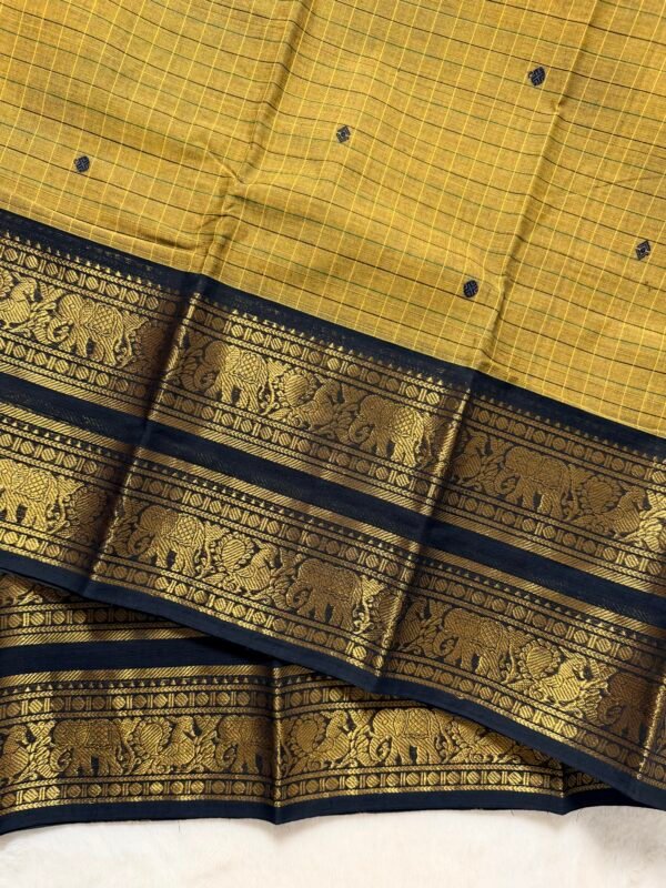 Vintage Premium Kanchi Cotton Saree