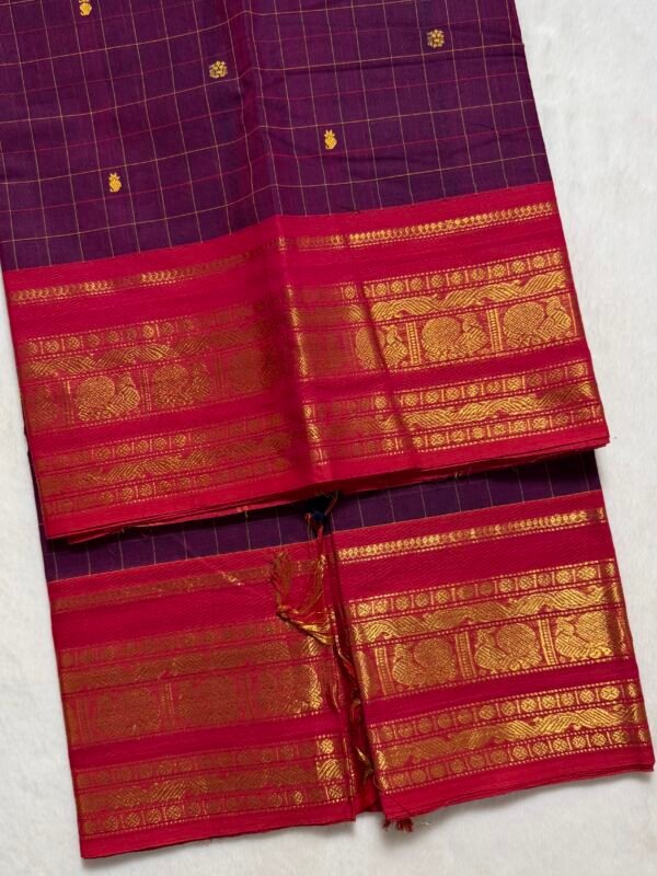 Vintage Premium Kanchi Cotton Saree