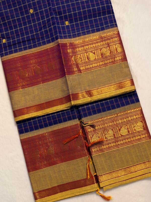 Vintage Premium Kanchi Cotton Saree