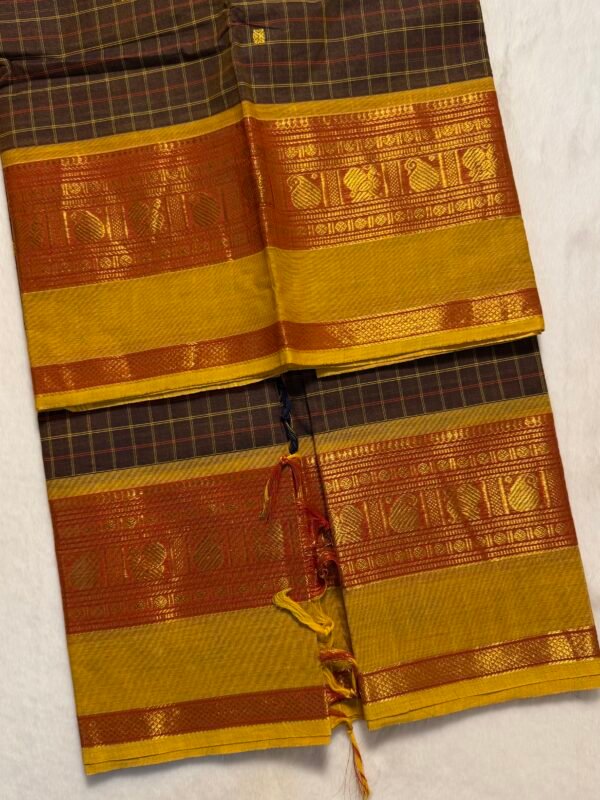 Vintage Premium Kanchi Cotton Saree