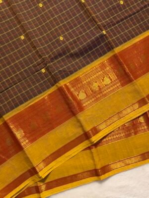 Vintage Premium Kanchi Cotton Saree