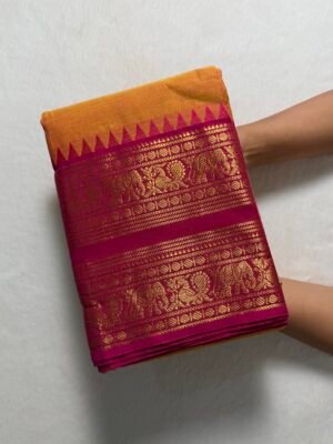 Premium Kanchi Cotton Saree