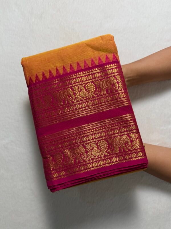 Premium Kanchi Cotton Saree