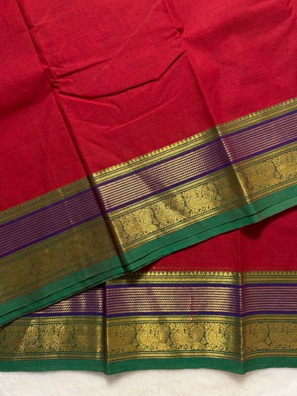 Premium Zari Kanchi Cotton Saree