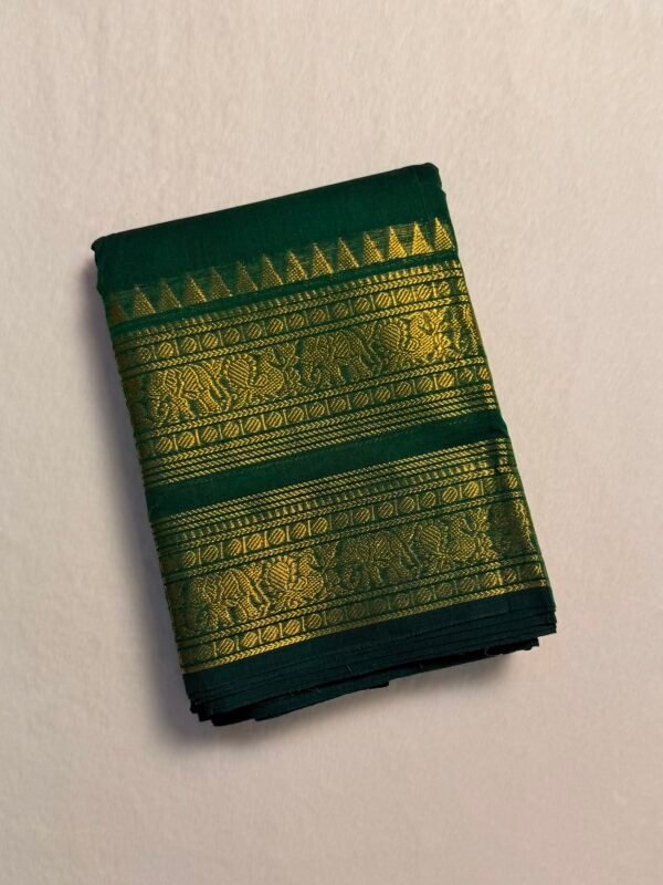 Premium Zari Kanchi Cotton Saree