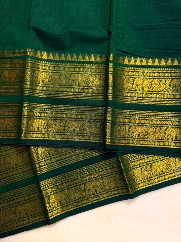 Premium Zari Kanchi Cotton Saree