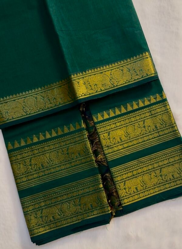 Premium Zari Kanchi Cotton Saree