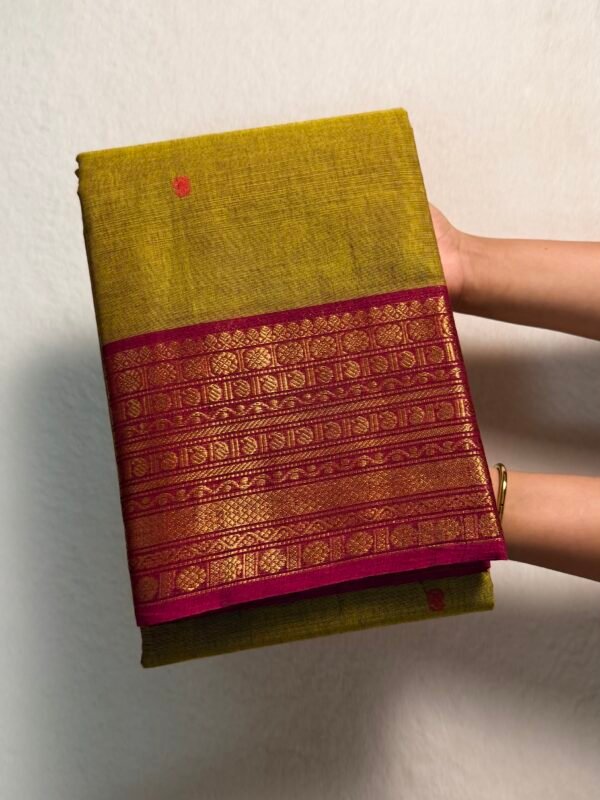 Premium Kanchi Cotton Saree