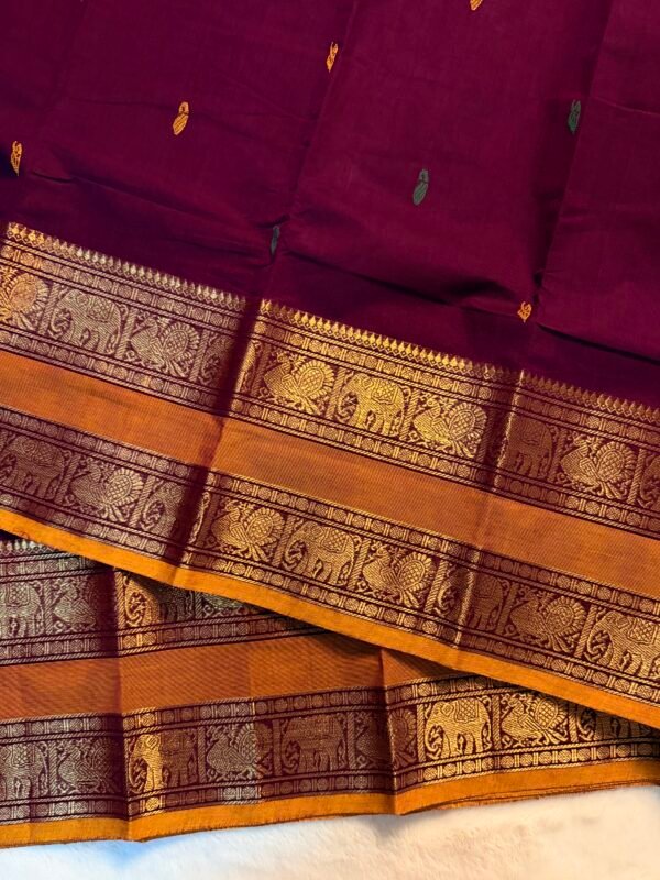 Premium Zari Kanchi Cotton Saree