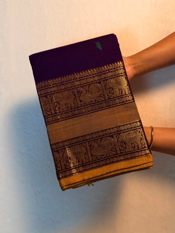 Premium Zari Kanchi Cotton Saree