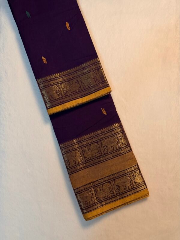 Premium Zari Kanchi Cotton Saree