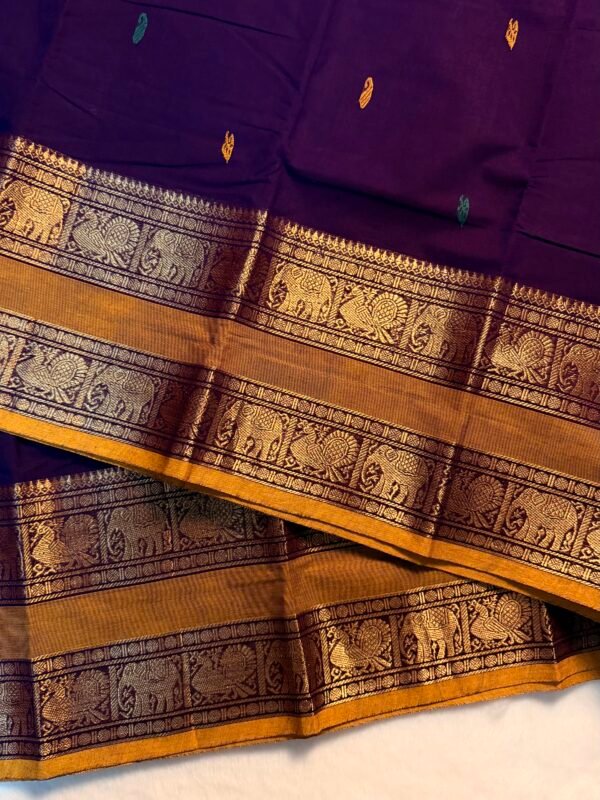 Premium Zari Kanchi Cotton Saree