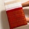 Traditional Madurai Sungudi Cotton Saree with Blouse Piece