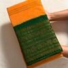 Traditional Madurai Sungudi Cotton Saree with Blouse Piece