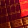 Traditional Madurai Sungudi Cotton Saree with Blouse Piece