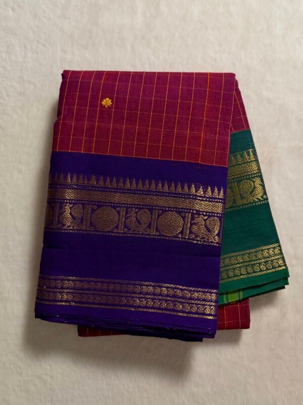 Vintage Premium Kanchi Cotton Saree