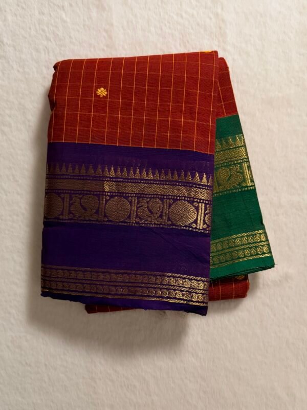 Vintage Premium Kanchi Cotton Saree