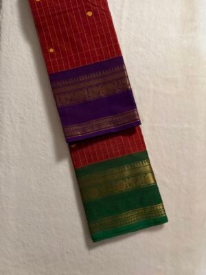 Vintage Premium Kanchi Cotton Saree