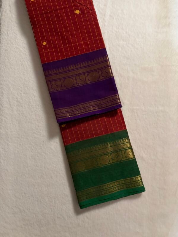 Vintage Premium Kanchi Cotton Saree