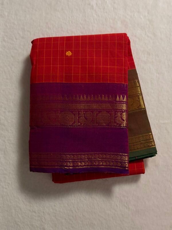 Vintage Premium Kanchi Cotton Saree