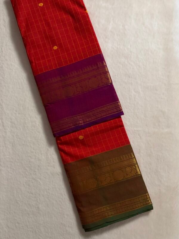 Vintage Premium Kanchi Cotton Saree