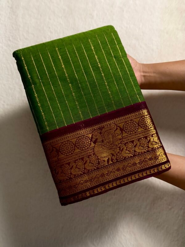Grand Pallu Vintage Delux Kanchi cotton saree