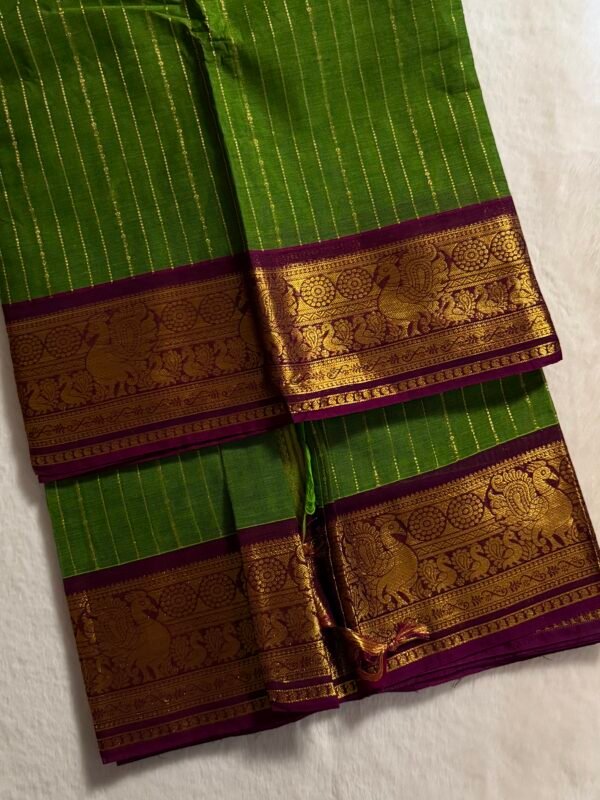 Grand Pallu Vintage Delux Kanchi cotton saree