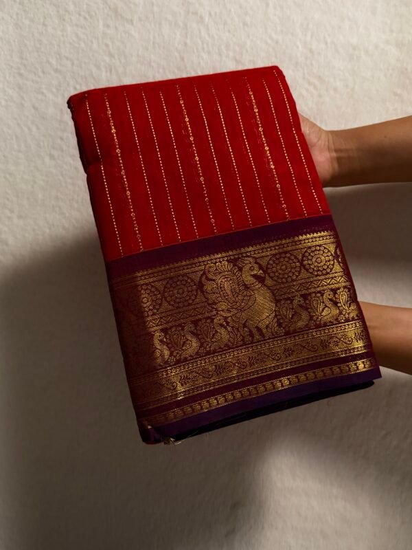 IMG_7599 Grand Pallu Vintage Delux Kanchi cotton saree