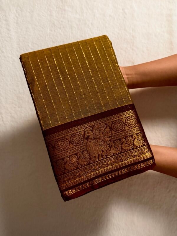 IMG_7602 Grand Pallu Vintage Delux Kanchi cotton saree