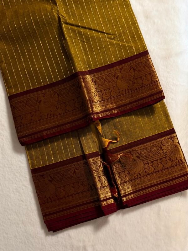IMG_7603 Grand Pallu Vintage Delux Kanchi cotton saree
