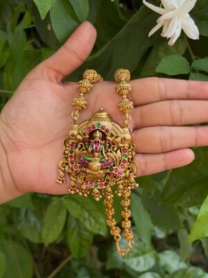 Meenakari Lakshmi Short Haaram