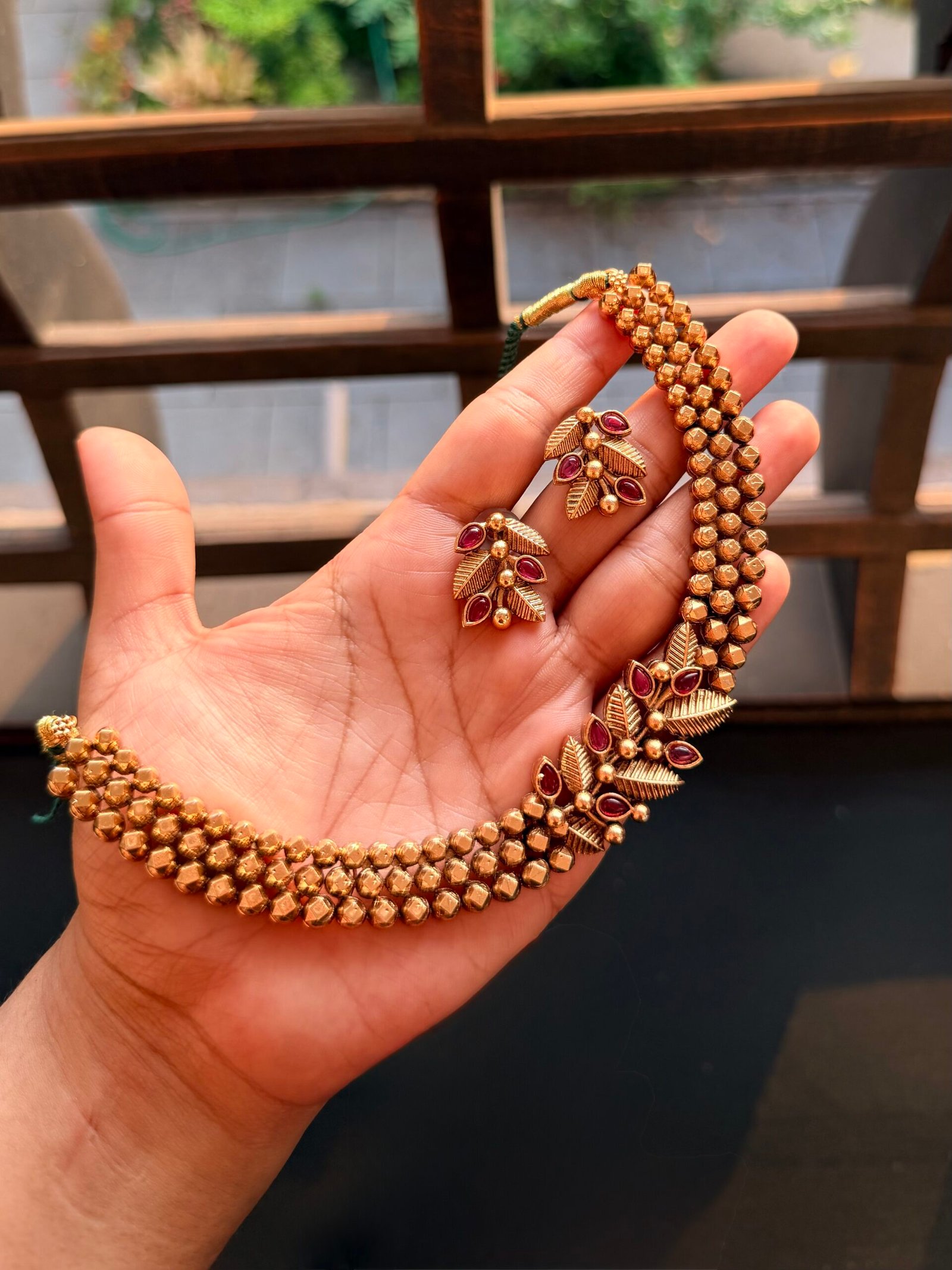 Daksha Antique Designer Neck set